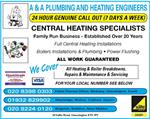 A & A Plumbing & Heating Engineers - London