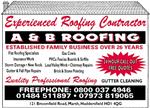 A & B Roofing - Huddersfield