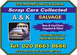 A & K Salvage - Sutton