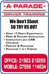 A Parade Driver Training - Bushey