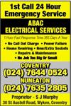 ABAC Electrical Services - Coventry