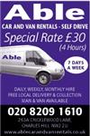 Able Car And Van Rentals - London