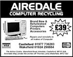 Airedale Computer Recycling - Castleford