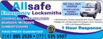 Allsafe Emergency Locksmiths - Renfrew