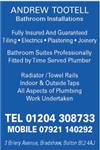 Andrew Tootell Bathroom Installations - Bolton