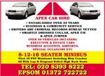 Apex Car Hire - Epsom