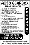 Auto Gearbox Repair Services Ltd - Preston