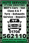 Auto Services MOT & Tyre Centre - Southport