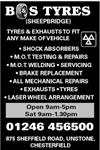 B & S Tyres - Chesterfield