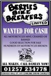 Berties Bike Breakers Ltd - Chorley