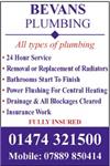 Bevans Plumbing & Heating - Gravesend