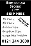 Birmingham Second City Skip Hire - Birmingham