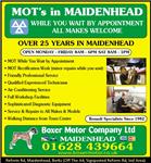 Boxer Motor Co Ltd - Maidenhead