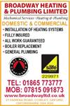 Broadway Heating & Plumbing Ltd - Oxford