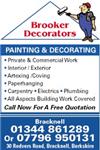 Brooker Decorators - Bracknell