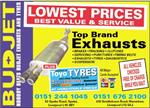 Budjet Exhausts & Tyres - Liverpool