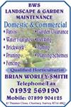 B.W.S. Landscape & Garden Maintenance - Chertsey