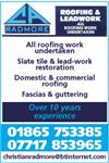 C A Radmore Roofing & Leadwork - Oxford