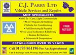 C J Parry Ltd - Swindon