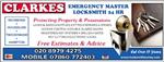 Clarkes Master Locksmith