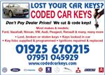 Coded Car Keys - Liverpool