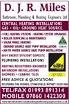 D J R Miles Bathroom Plumbing & Heating Engineers Ltd