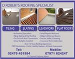 D. Roberts Roofing Specialist - Coventry