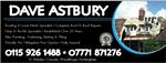 Dave Astbury Roofing - Nottingham