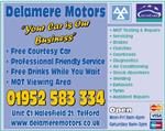 Delamere Motors Ltd - Telford