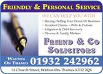 Friend & Co Solicitors - Walton-on-Thames