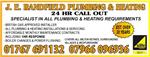 J E Randfield Plumbing & Heating - Milton Keynes