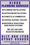 Kidde Plumbing Services - Bristol