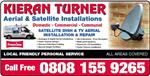 Kieran Turner TV Aerial & Satellite Installations - Lochwinnoch