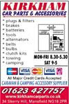 Kirkham Car Parts & Accessories - Mansfield