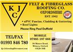 KJC Felt & Fibreglass Roofing Co Ltd - Witney