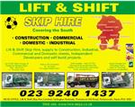 Lift & Shift Skip Hire Ltd - Portsmouth