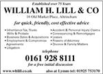 Lill William & Co - Altrincham