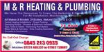 M & R Heating & Plumbing Ltd - Reading