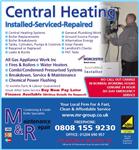 M & R Plumbing & Heating Ltd - Bolton