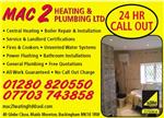 Mac 2 Heating & Plumbing Ltd - Buckingham