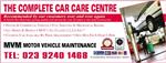 Motor Vehicle Maintenance - Waterlooville