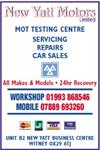 New Yatt Motors Ltd - Witney