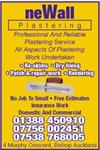 Newall Plastering - Bishop Auckland