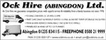 Ock Hire (Abingdon) Ltd - Abingdon