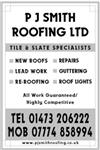 P J Smith Roofing Ltd - Ipswich