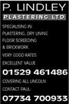 P Lindley Plastering Ltd - Sleaford