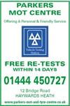 Parkers MOT & Tyre Centre Ltd - Haywards Heath