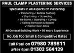 Paul Clamp Plastering Ltd - Doncaster