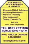 Paul Hindley Joiners & Builders - Manchester