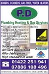 P.D Plumbing Heating & Gas Services